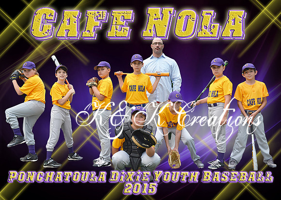 5x7 Cafe Nola 9-10 Boys TEAM