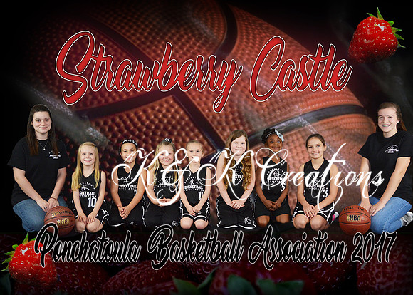 5x7 5-6g Strawberry Castle TEAM