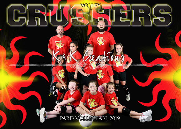 5x7 volley crushers 10-12 team