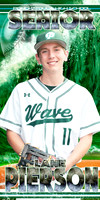 PHS Baseball Senior Banners 2018