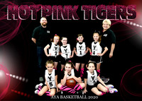 5x7 girls 7-8 team 1 hot pink tigers