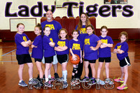 8x12 7-9Girls #3 Lady Tigers