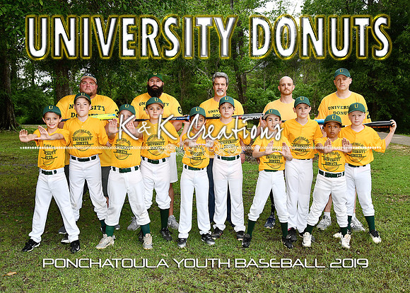 5x7 Boys 9-10 University Donuts
