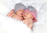 Abigail & Wyatt 3 weeks old