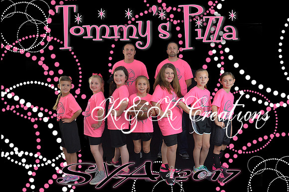 8X12 TOMMYS PIZZA TEAM