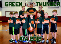 7-8 Boys #4 Green Thunder