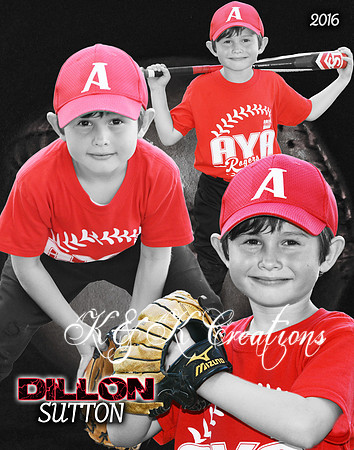 DILLON SUTTON RED COLLAGE