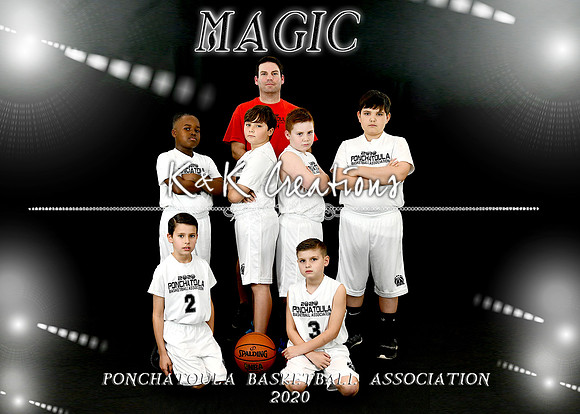 5X7 9-10 BOYS MAGIC TEAM