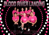 5x7 Blood River Landing Pink Team