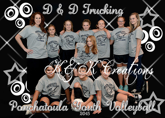 5X7 DANDD TRUCKING TEAM