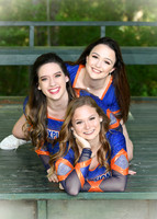 Kailie Robbins & cheer sisters