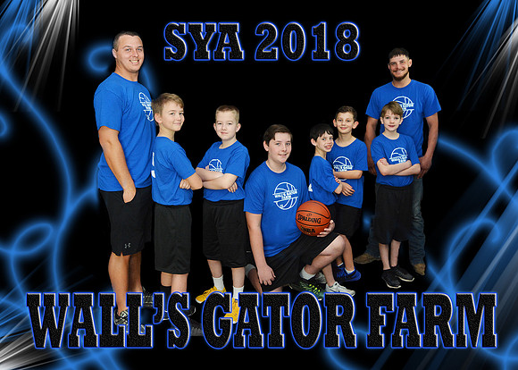 5x7 WALLS GATOR FARM 9-10B TEAM