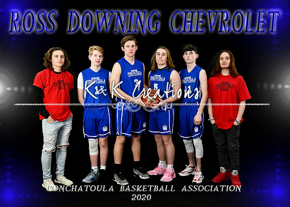 5X7 15-18 BOYS ROSS DOWNING CHEVROLET TEAM