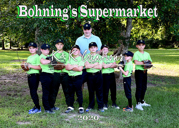 5x7 9-10 boys Bohnings Supermarket team