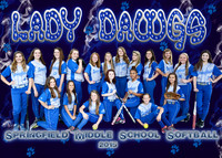 Springfield Middle School Softball 2015