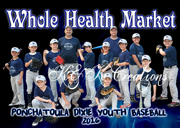 WHOLE HEALTH MARKET 9-10 TEAM TEAM