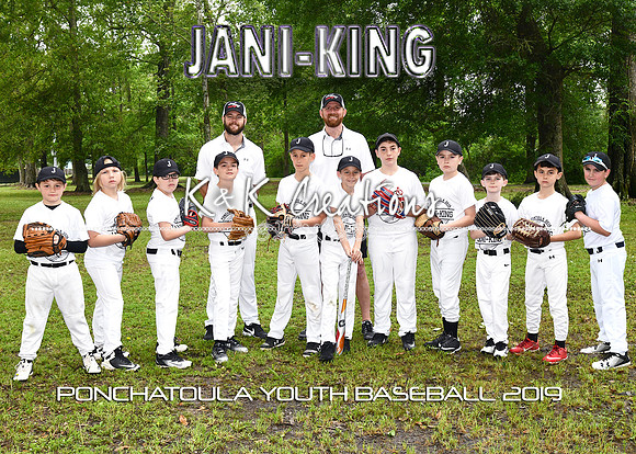 5x7 9-10 boys JANI KING TEAM