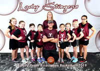 Girls 7-8 Team 4 Lady Stingers - Dustin Cunnigham