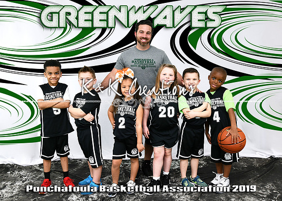 5x7 Boys 5-6 GREENWAVES TEAM