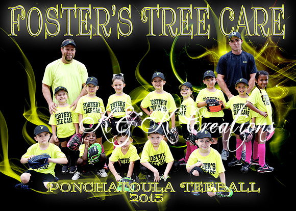 5x7 Fosters Tree Care Teeball