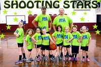8x12 4-6 GIrls #1 Shooting Stars TEAM