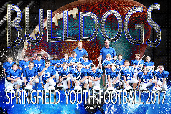8x12 7-8 football team SYF 2017