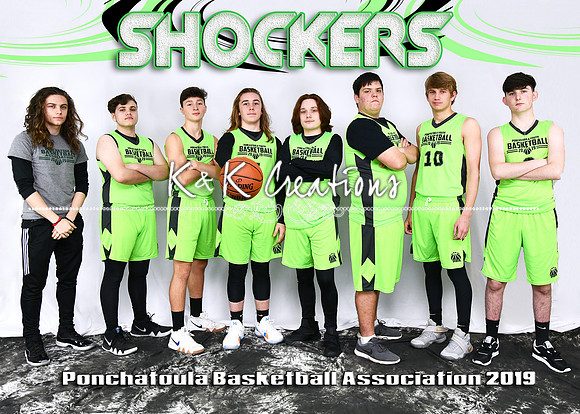 5x7 Boys 15-18 SHOCKERS TEAM