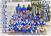 Springfield Middle School Football 2019