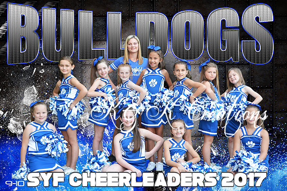 8X12 9-10 CHEER team SYF 2017