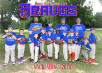 5X7 AYA BRAVES CP BOYS 2 HOMETOWN AUTO CARE TEAM
