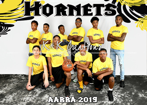 5x7 HORNETS AABBA TEAM