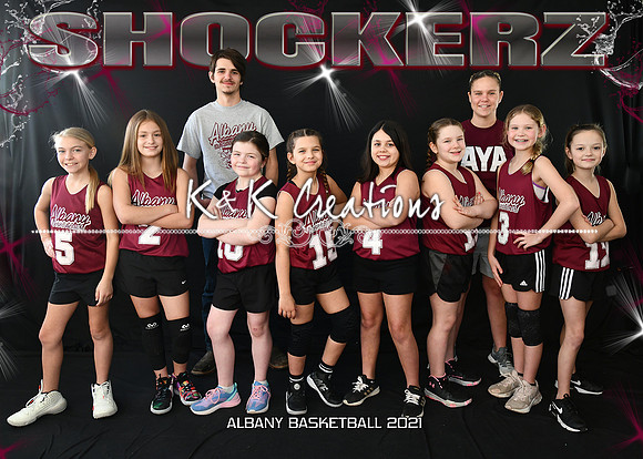 5X7 GIRLS 9-10 #3 SHOCKERZ TEAM