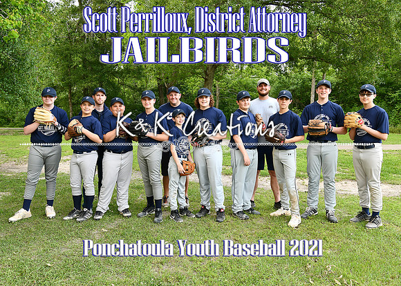 5x7 scott perrilloux da jailbirds team