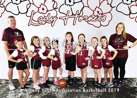 5x7 Girls 7-8 Team 1 LADY HORNETS
