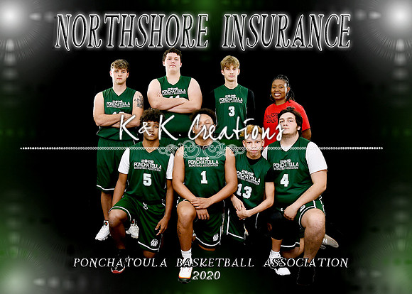 5X7 15-18 BOYS NORTHSHORE INURANCE TEAM