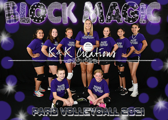 5X7 10-12 BLOCK MAGIC TEAM