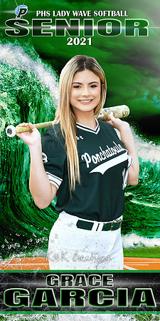 grace garcia phs softball banner