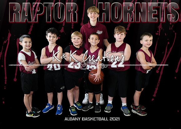 5X7 BOYS6-7 RAPTOR HORNETS AIDAN CASTEEL
