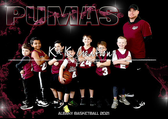 5X7 BOYS 6-7 #3 PUMAS TEAM