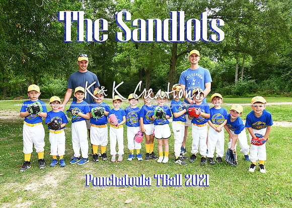 5x7 tball thesandlots team