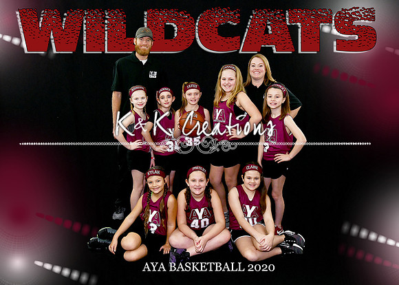 5x7 girls 9-10 team 2 wildcats