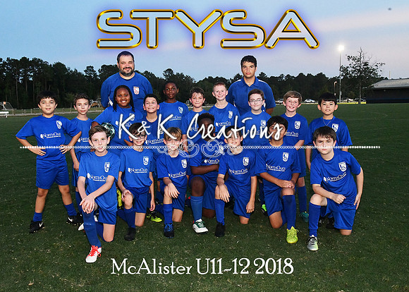 5x7 12u McAlister Team