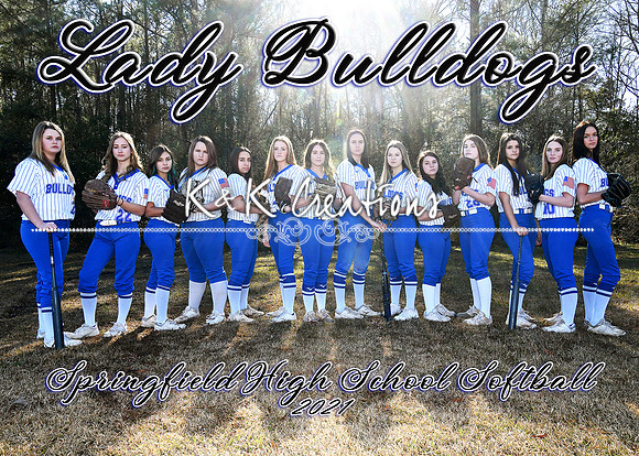 5x7 shs softball team 2021