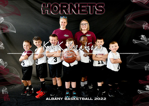 5X7 B 4-6 HORNETS CIERRA TEAM