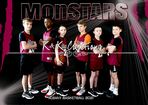 5X7 BOYS 12-14 #3 MONSTARS TEAM