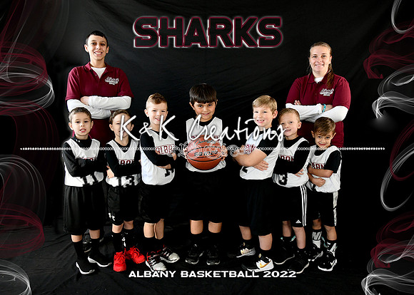 5X7 BOYS 4-6 SHARKS TEAM