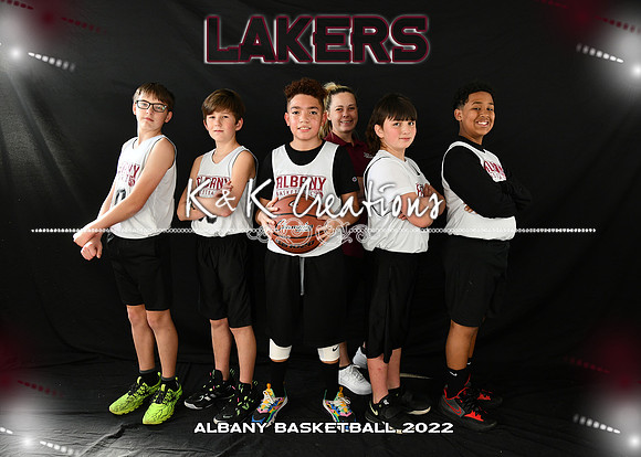 5X7 BOYS 11-12 LAKERS