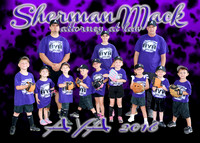 5X7 SHERMAN MACK PURPLE TEAM