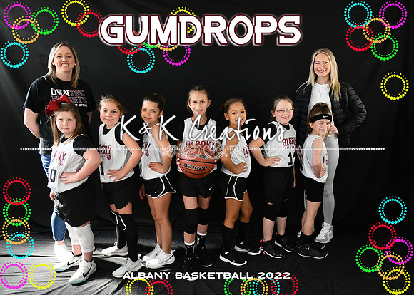 5X7 GIRLS7-8 GUMDROPS TEAM