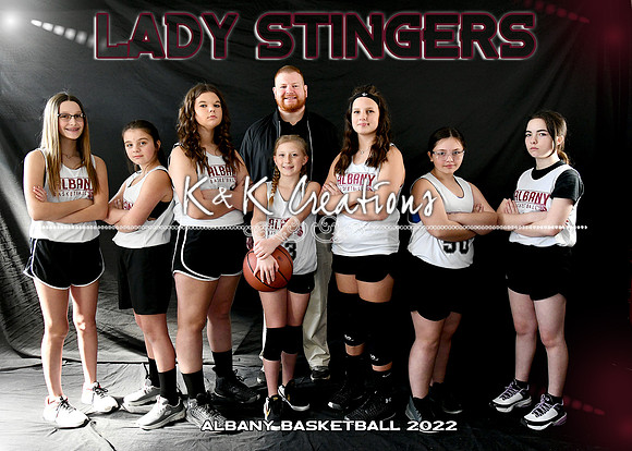 5X7 GIRLS 11-13 LADY STINGERS